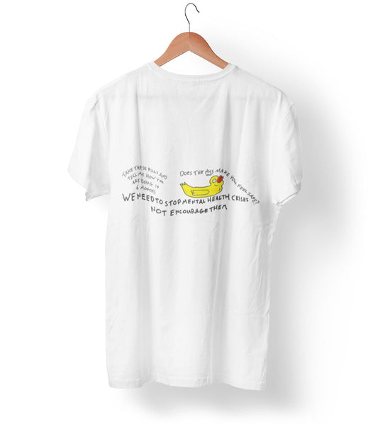 NHS Mental Health Awareness T-Shirt | Meds Side Effects, Understaffed Care, Hand Drawn Slogan