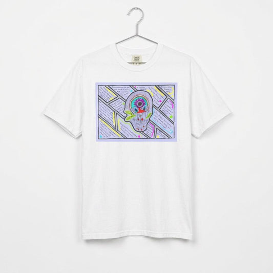 OddDuckBar Psychedelic Musings on the Infinite on a t-shirt