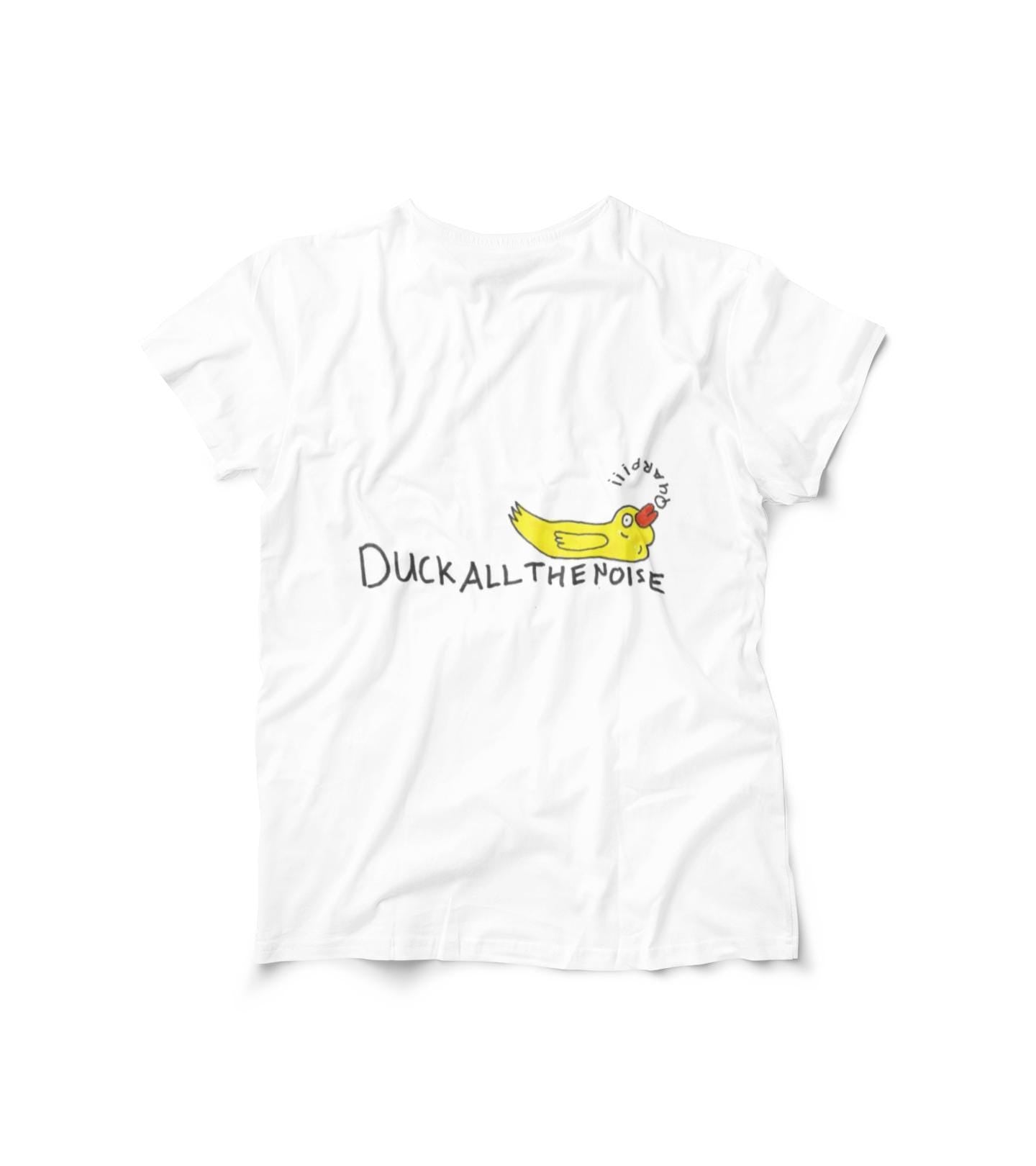 Duck All The Noise T-Shirt | Mental Health Awareness, Mindfulness Meditation Tee