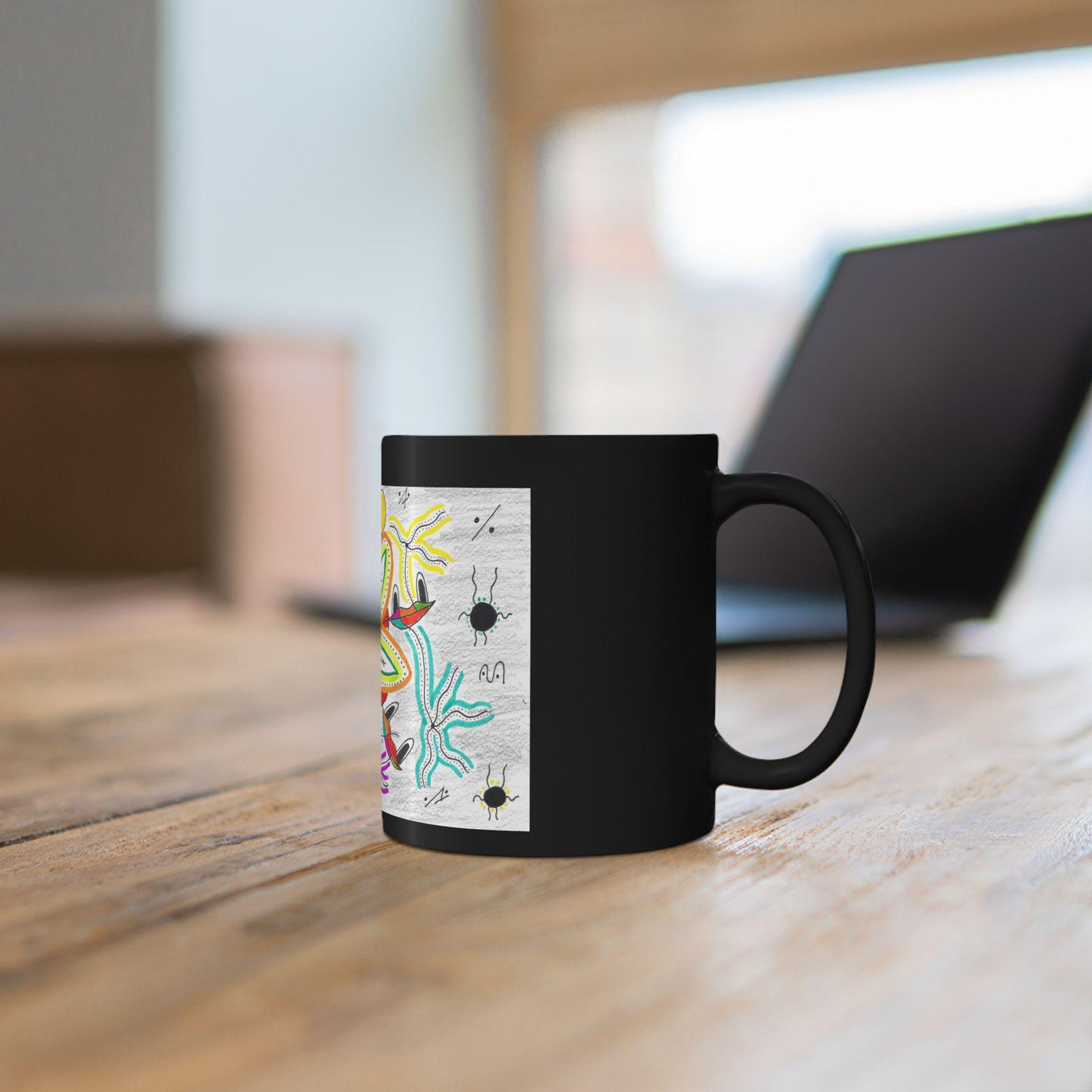 OddDuckBar Black Eyed Duck Nature Illustration Mug | 11oz 15oz