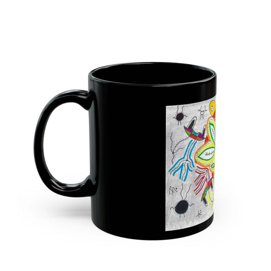 OddDuckBar Black Eyed Duck Nature Illustration Mug | 11oz 15oz