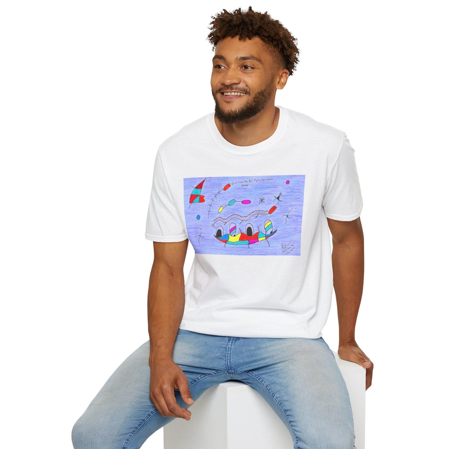 Joan Miro Inspired Abstract Duck T-Shirt | Surrealist Animal Art Tee