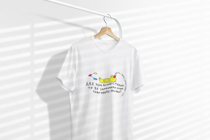 Eckhart Tolle Quote T-Shirt | Yellow Duck Slogan Tee
