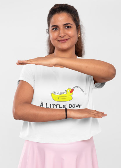 Odd Duck T-Shirt | Mental Health Awareness, Hand Drawn Art, UK Artist
