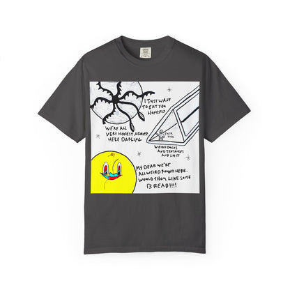 Space Duck Tentacles Portal T-Shirt | Cosmic Octopus Illustration