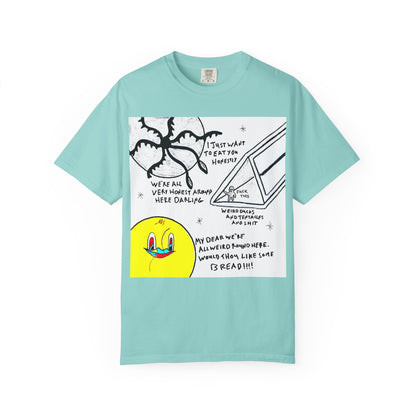 Space Duck Tentacles Portal T-Shirt | Cosmic Octopus Illustration