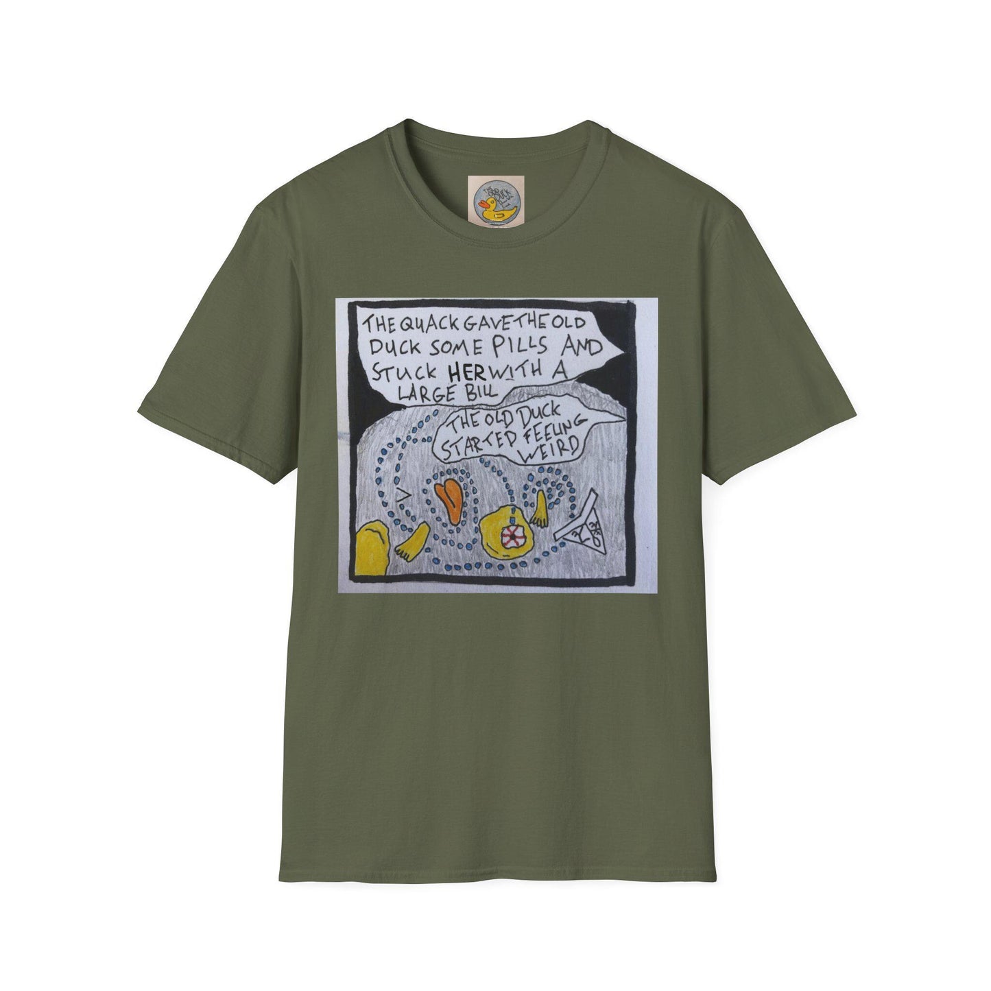 Mental Health Awareness T-Shirt | Medication Side Effects, Hand Drawn Art (100% Cotton)