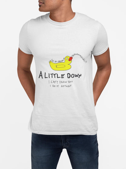 Odd Duck T-Shirt | Mental Health Awareness, Hand Drawn Art, UK Artist