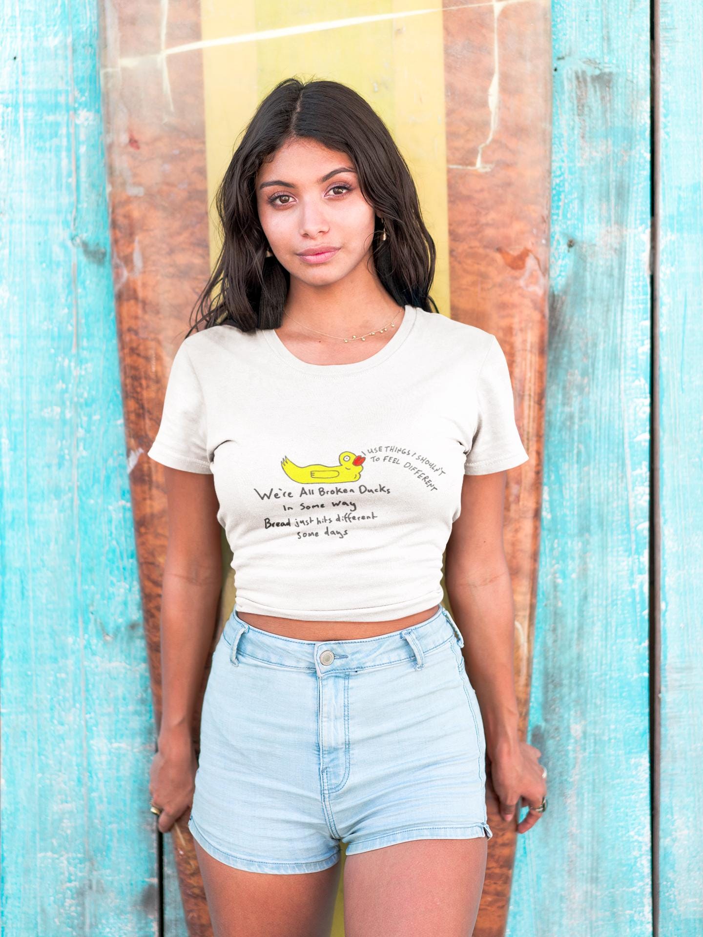 Mental Health Awareness T-Shirt | Addiction T-Shirt | Odd Duck | Hand Drawn | U.K. Artist