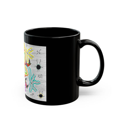OddDuckBar Black Eyed Duck Nature Illustration Mug | 11oz 15oz