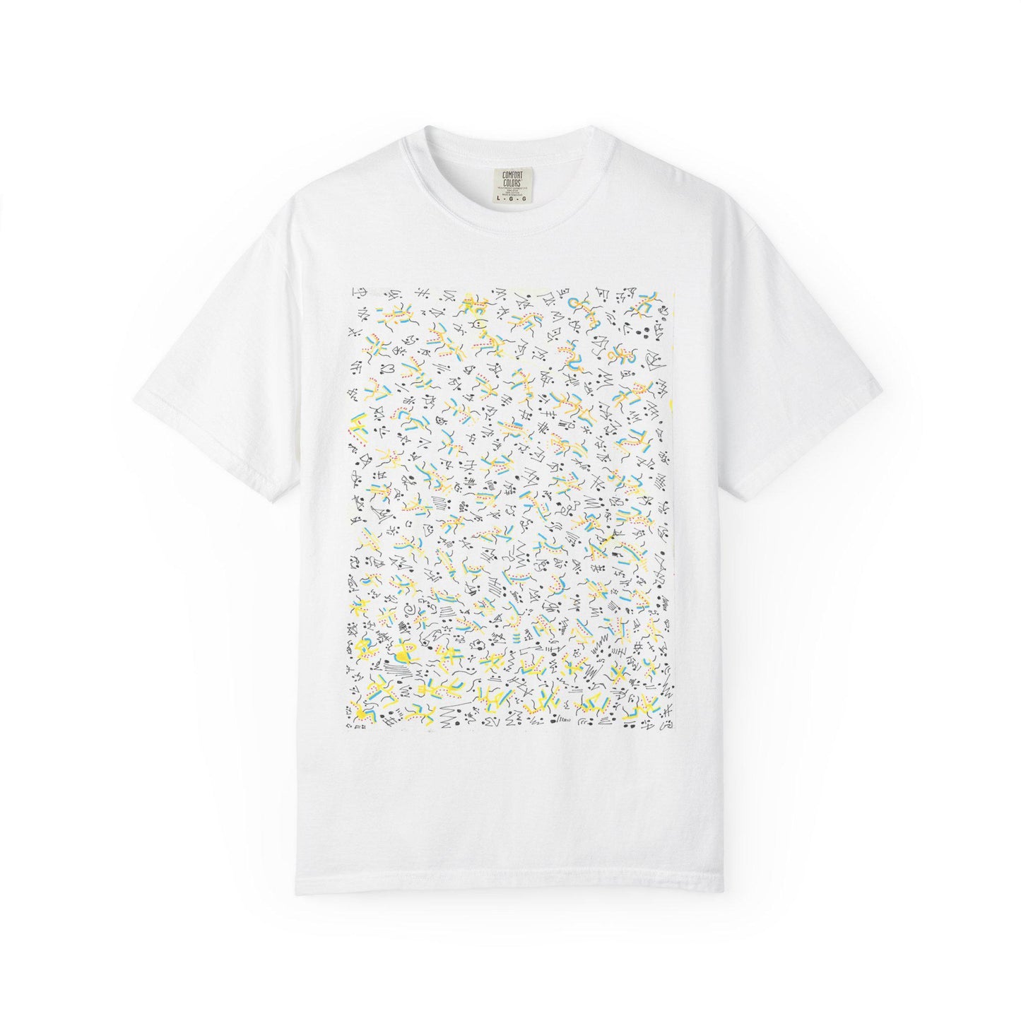 OddDuckBar Dots and Lines Abstract T-shirt