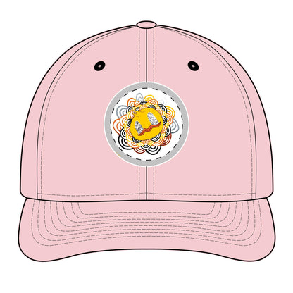 TheOddDuckBar Mascot Embroidered Trucker Cap | Mandala Logo Snapback Hat