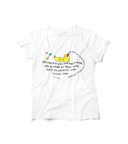 Alan Watts Mindfulness Quote T-Shirt | Meditation Spirituality Quote | TheOddDuckBar | Hand Drawn Tee Slogan