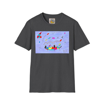 Joan Miro Inspired Abstract Duck T-Shirt | Surrealist Animal Art Tee