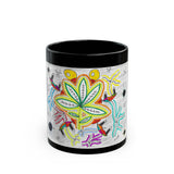 Black Eyed Duck Nature Illustration Mug | 11oz 15oz