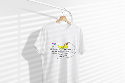 Alan Watts Mindfulness Quote T-Shirt | Meditation Spirituality Quote | TheOddDuckBar | Hand Drawn Tee Slogan