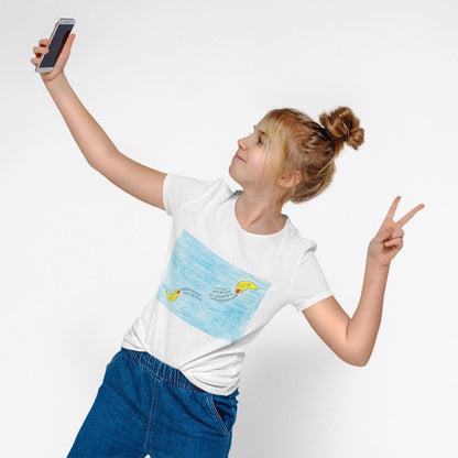 Motivational T-shirt | Odd Ducks Helping Each Other | Hand Drawn Artwork