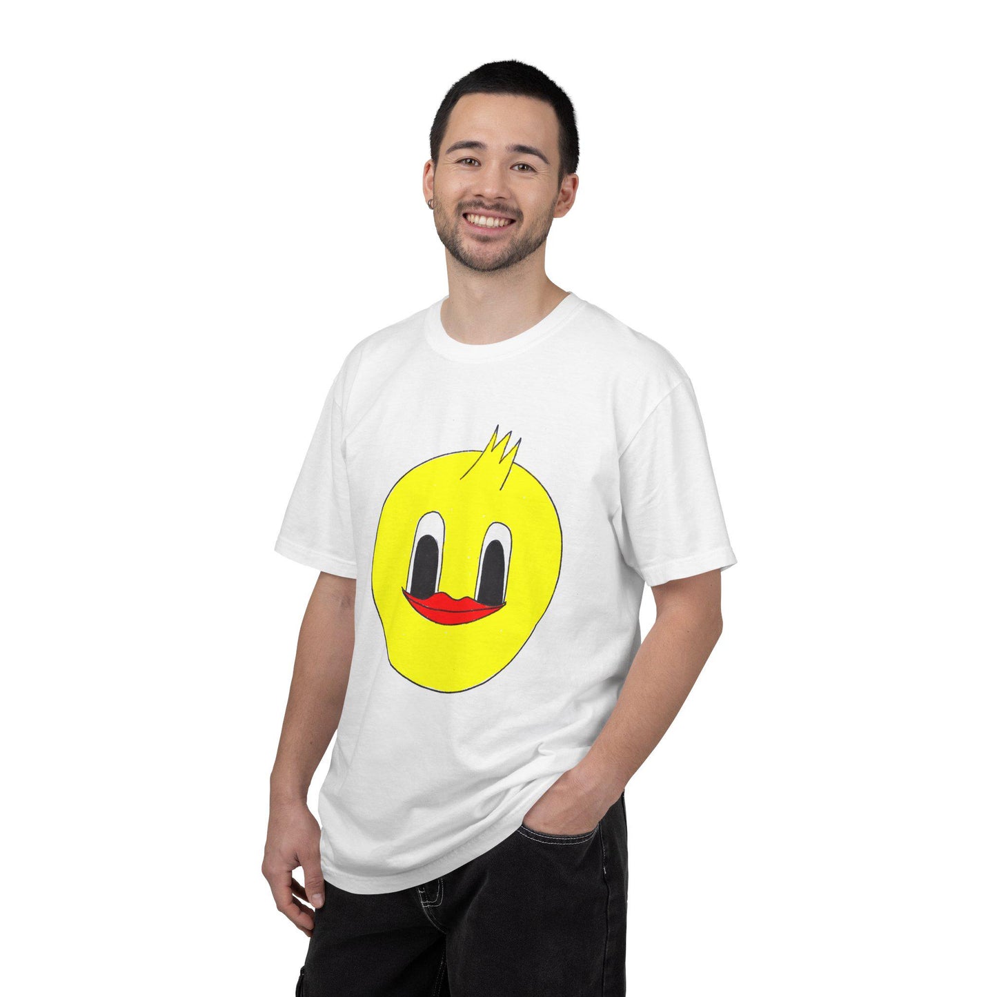 OddDuckBar T-shirt Smug Duck  | Funny Duck Illustration, Retro Cartoon Tee