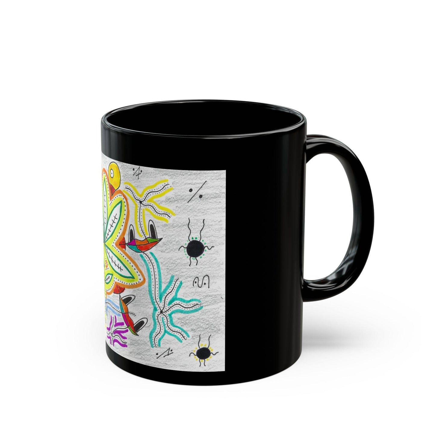 OddDuckBar Black Eyed Duck Nature Illustration Mug | 11oz 15oz