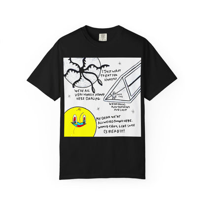 Space Duck Tentacles Portal T-Shirt | Cosmic Octopus Illustration