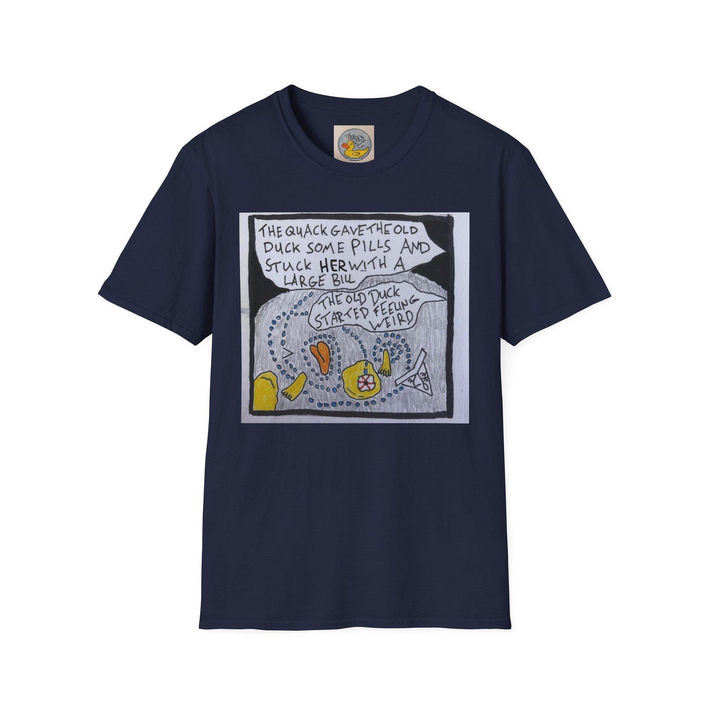 Mental Health Awareness T-Shirt | Medication Side Effects, Hand Drawn Art (100% Cotton)