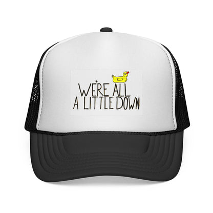 Odd Duck Trucker Cap | Mental Health Awareness, Hand Drawn Design