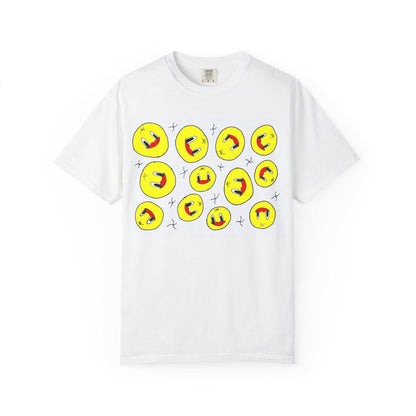 OddDuckBar Psychedelic Smug Duck T-shirt | Funny Duck Illustration, Retro Cartoon Tee