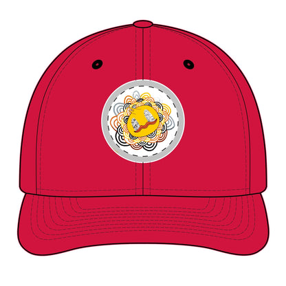 TheOddDuckBar Mascot Embroidered Trucker Cap | Mandala Logo Snapback Hat