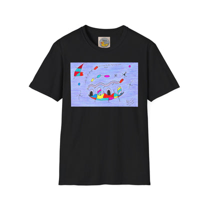 Joan Miro Inspired Abstract Duck T-Shirt | Surrealist Animal Art Tee