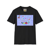 Joan Miro Inspired Abstract Duck T-Shirt | Surrealist Animal Art Tee
