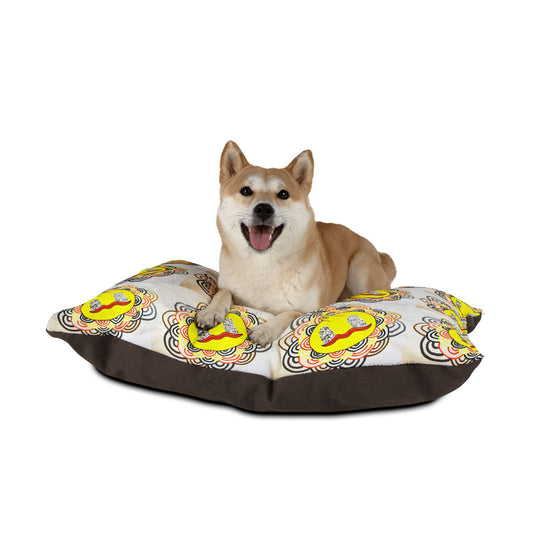 Smug Duck Pet Bed — Cozy Plush Dog Bed for Happy Pooch