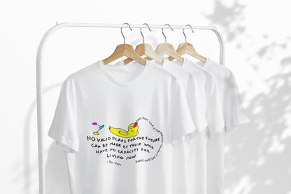 Alan Watts Mindfulness Quote T-Shirt | Meditation Spirituality Quote | TheOddDuckBar | Hand Drawn Tee Slogan