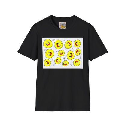 Smug Ducks Bubble Tee | Psychedelic Hand Drawn Animal Art T-Shirt