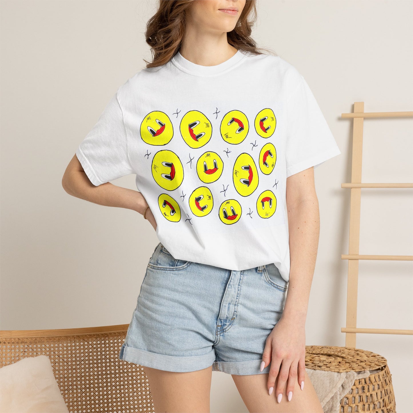 Smug Duck T-shirt | Funny Duck Illustration, Retro Cartoon Tee