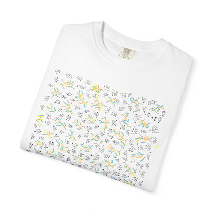 OddDuckBar Dots and Lines Abstract T-shirt