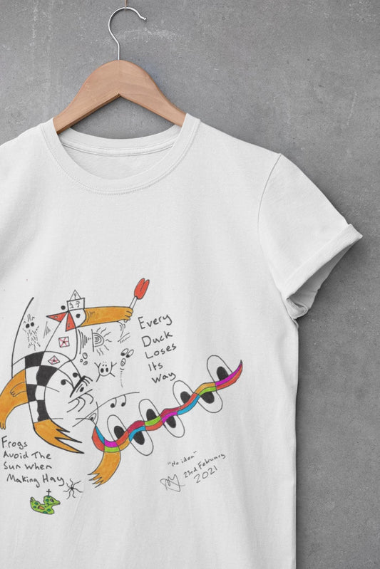Every Duck Loses Its Way | Nonsense Poetry | Art is Therapy | TheOddDuckBar | Duck Character