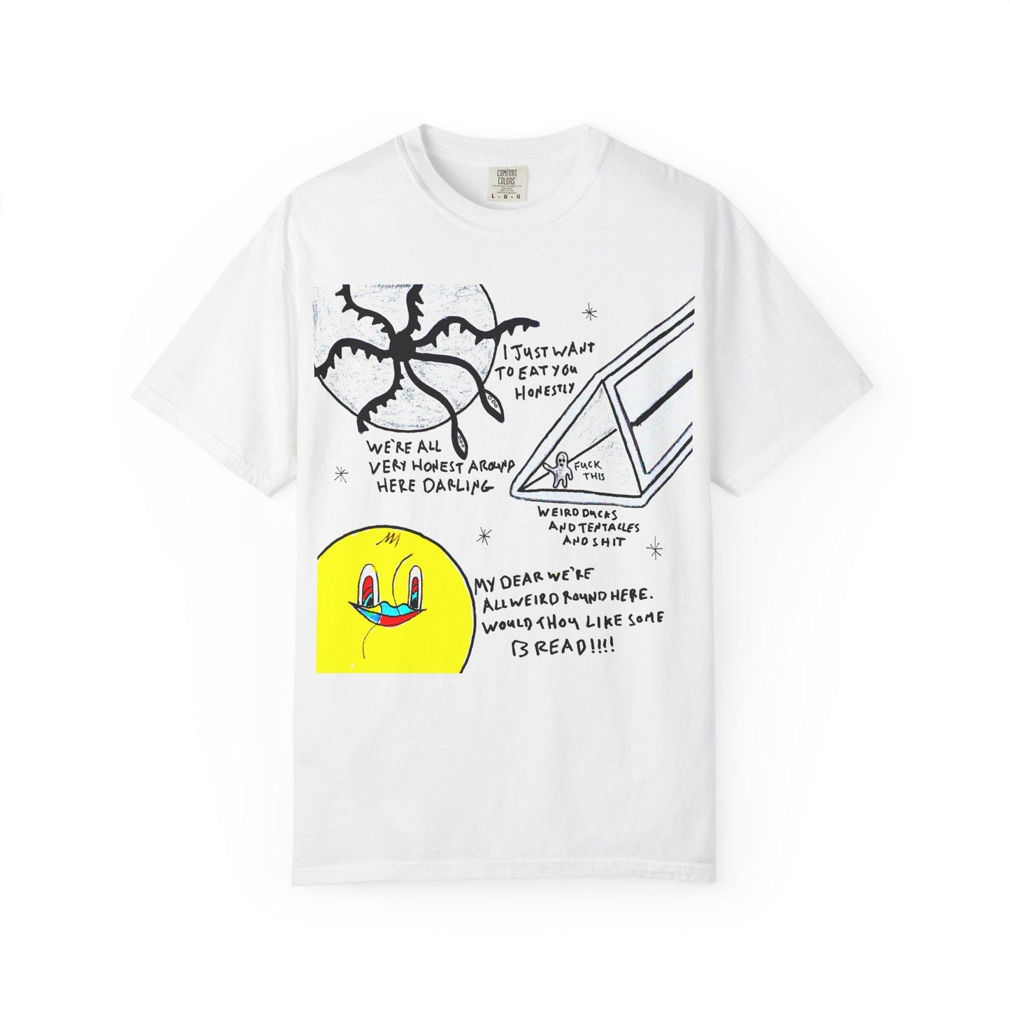 OddDuckBar Portal to another dimension tee 100% Cotton