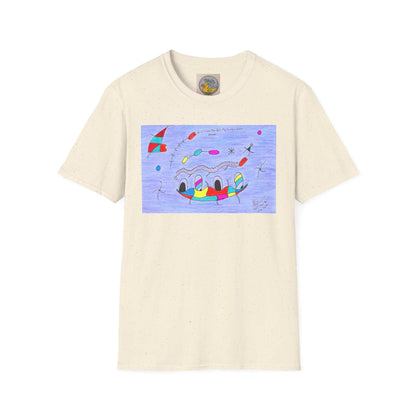 Joan Miro Inspired Abstract Duck T-Shirt | Surrealist Animal Art Tee