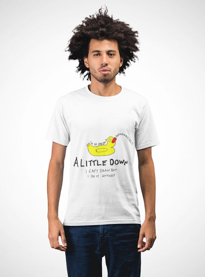 Odd Duck T-Shirt | Mental Health Awareness, Hand Drawn Art, UK Artist