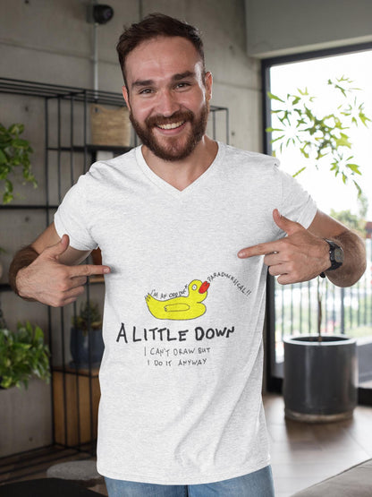 Odd Duck T-Shirt | Mental Health Awareness, Hand Drawn Art, UK Artist