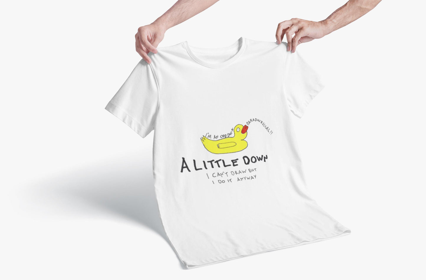 Odd Duck T-Shirt | Mental Health Awareness, Hand Drawn Art, UK Artist