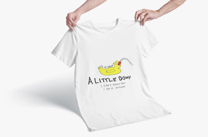 Odd Duck T-Shirt | Mental Health Awareness, Hand Drawn Art, UK Artist