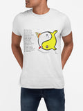 Taoism Paradox Ducks T-Shirt | Laotzu Poem Mental Health Awareness | Hand Drawn | U.K. Artist