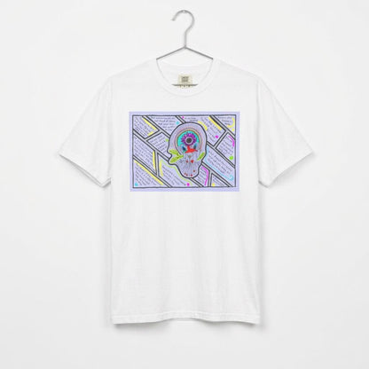 OddDuckBar Psychedelic Musings on the Infinite on a t-shirt