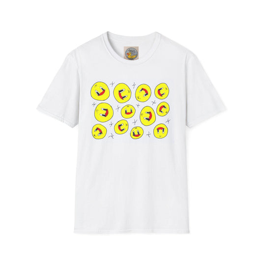 Smug Ducks Bubble Tee | Psychedelic Hand Drawn Animal Art T-Shirt