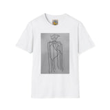 Mighty Magnapinna Squid Print T-Shirt | Creepy Deep Ocean Art Tee