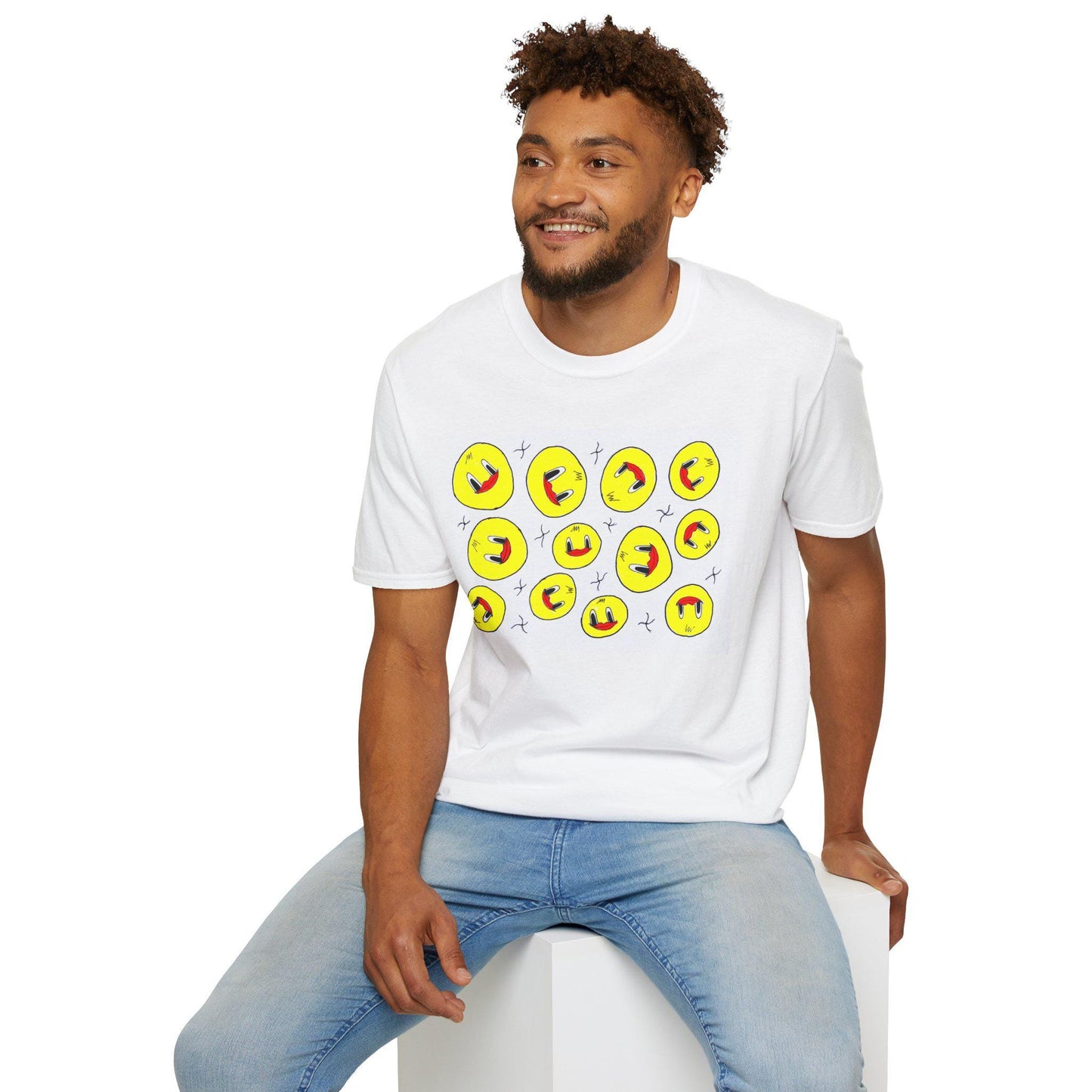 Smug Ducks Bubble Tee | Psychedelic Hand Drawn Animal Art T-Shirt