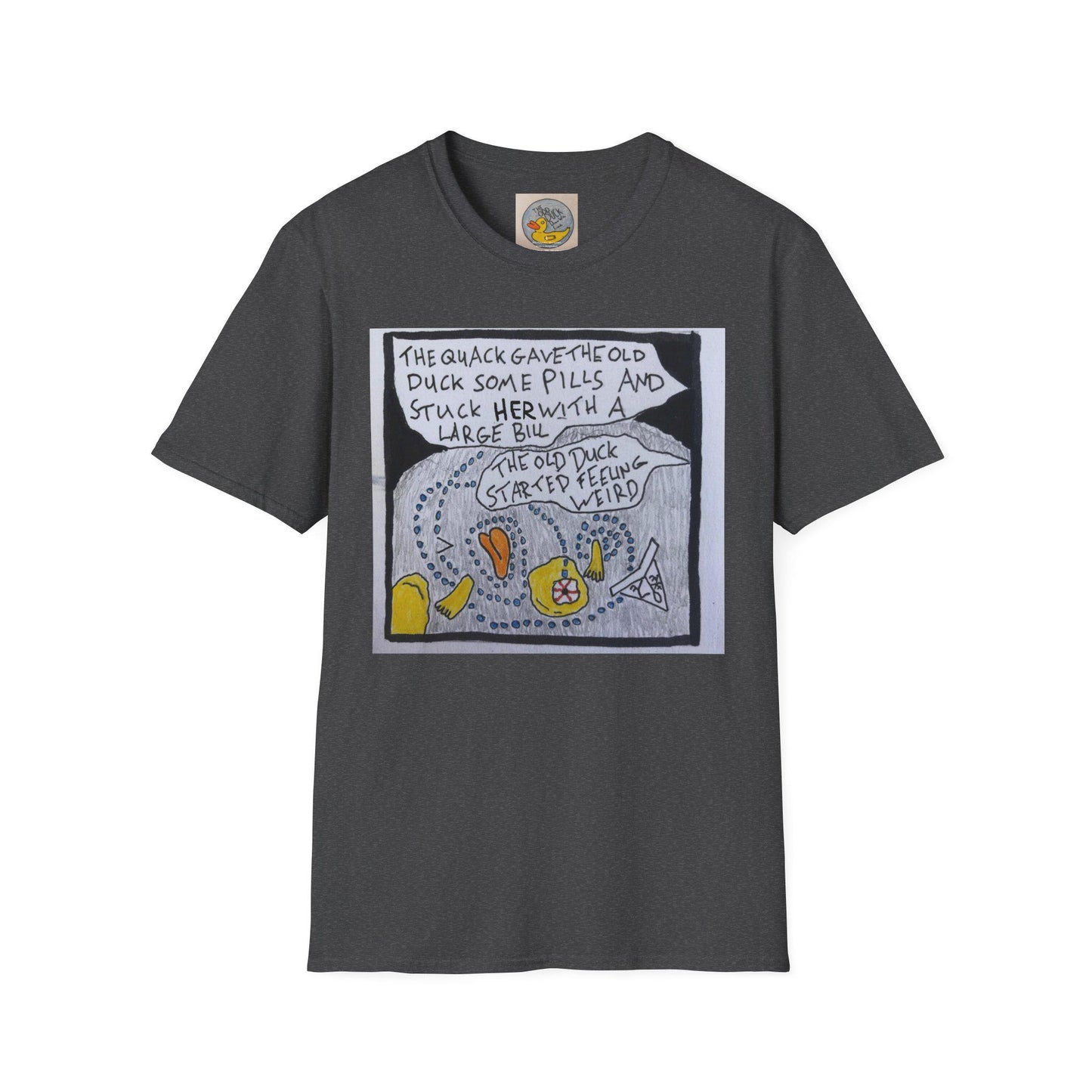 Mental Health Awareness T-Shirt | Medication Side Effects, Hand Drawn Art (100% Cotton)