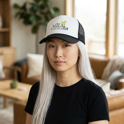 Odd Duck Trucker Cap | Mental Health Awareness, Hand Drawn Design