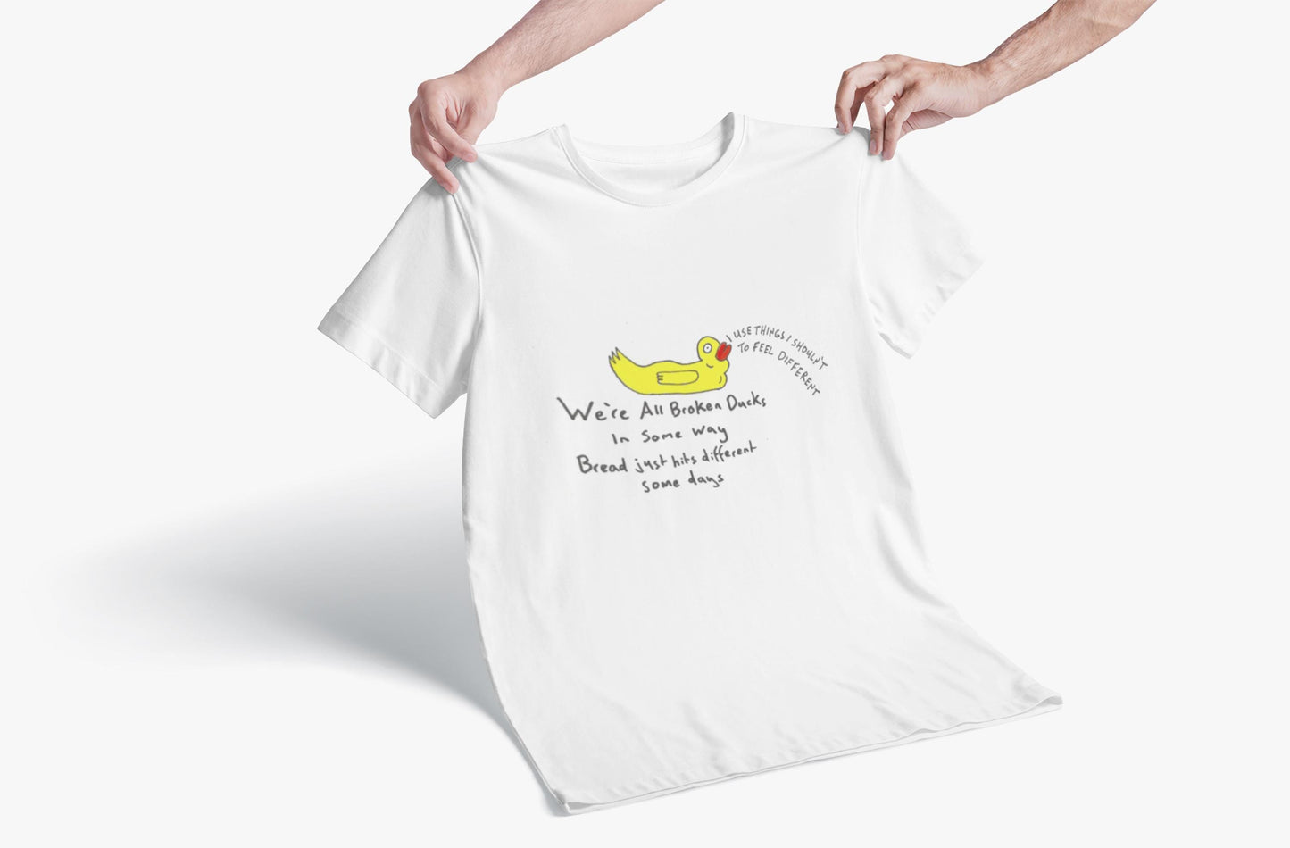 Mental Health Awareness T-Shirt | Addiction T-Shirt | Odd Duck | Hand Drawn | U.K. Artist